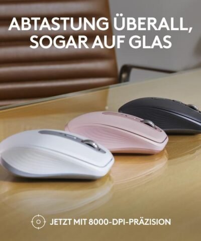 Logitech Mobile Maus MX Anywhere 3s Rose 3