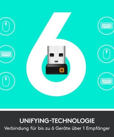 Logitech Maus M705 Marathon kabellos 5