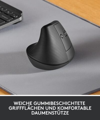 Logitech Ergonomische Maus Lift Graphite 2