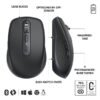 Logitech Mobile Maus MX Anywhere 3s for Business Graphite 6