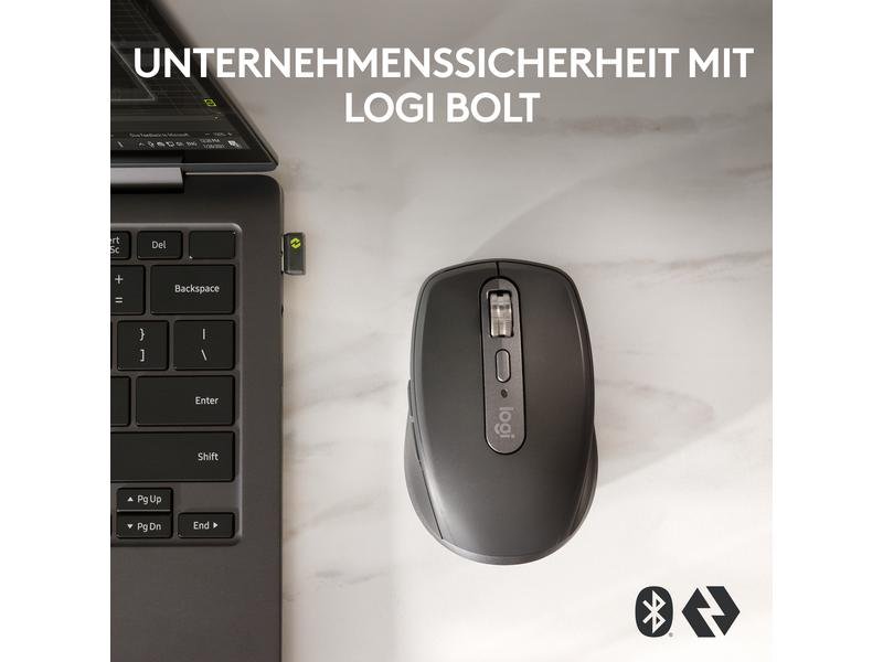 Logitech Mobile Maus MX Anywhere 3s for Business Graphite 2