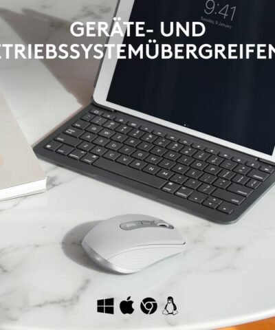 Logitech Mobile Maus MX Anywhere 3s for Business Pale Grey 8