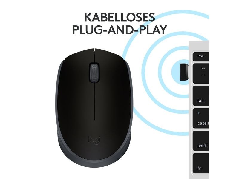 Logitech Mobile Maus M171 , kabellos 3