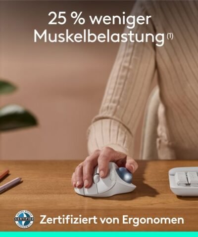 Logitech Trackball Ergo M575s Wireless Off-white 3