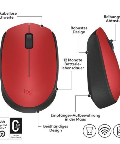Logitech Mobile Maus M171 , kabellos 5