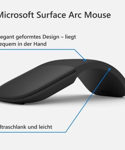 Microsoft Surface Arc Mouse schwarz 3