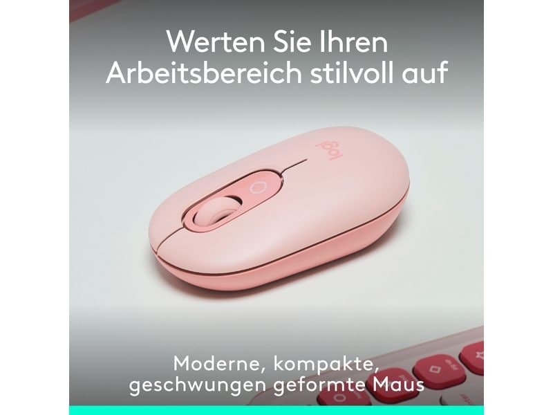 Logitech POP Mouse Rose 2