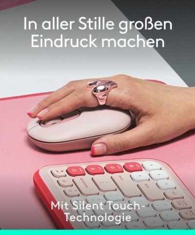 Logitech POP Mouse Rose 5