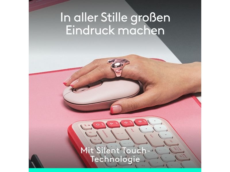 Logitech POP Mouse Rose 5