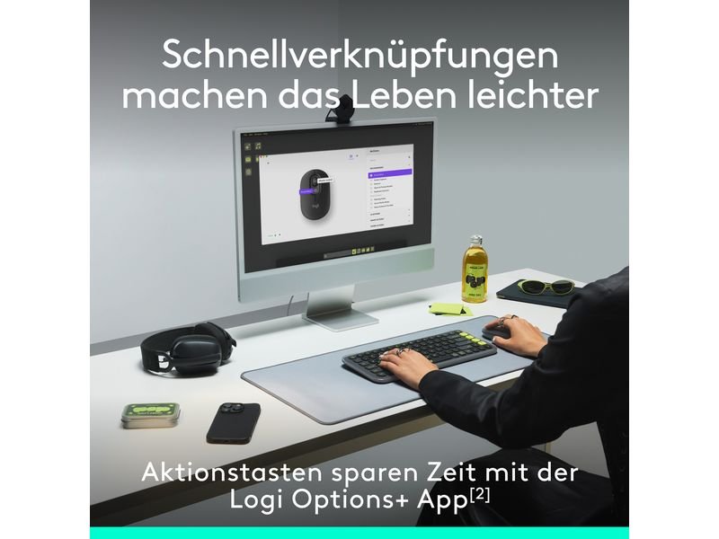 Logitech POP Mouse Rose 4