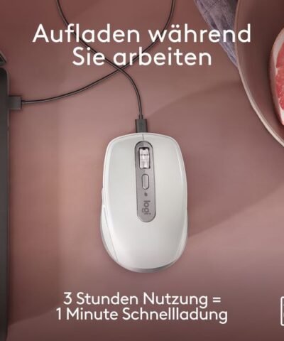 Logitech Mobile Maus MX Anywhere 3s for Mac Pale Grey 5