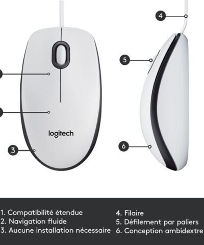 Logitech Souris M100 Optical 2
