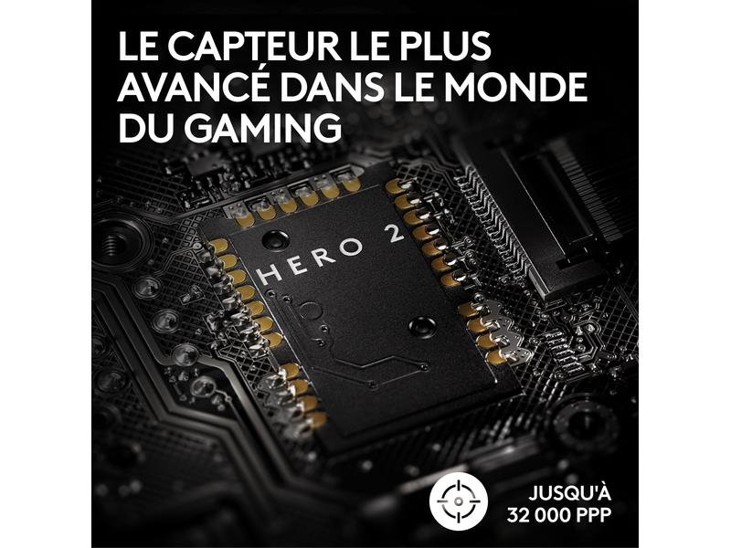 Logitech Souris de gaming Pro X Superlight 2 Lightspeed Blanc 4