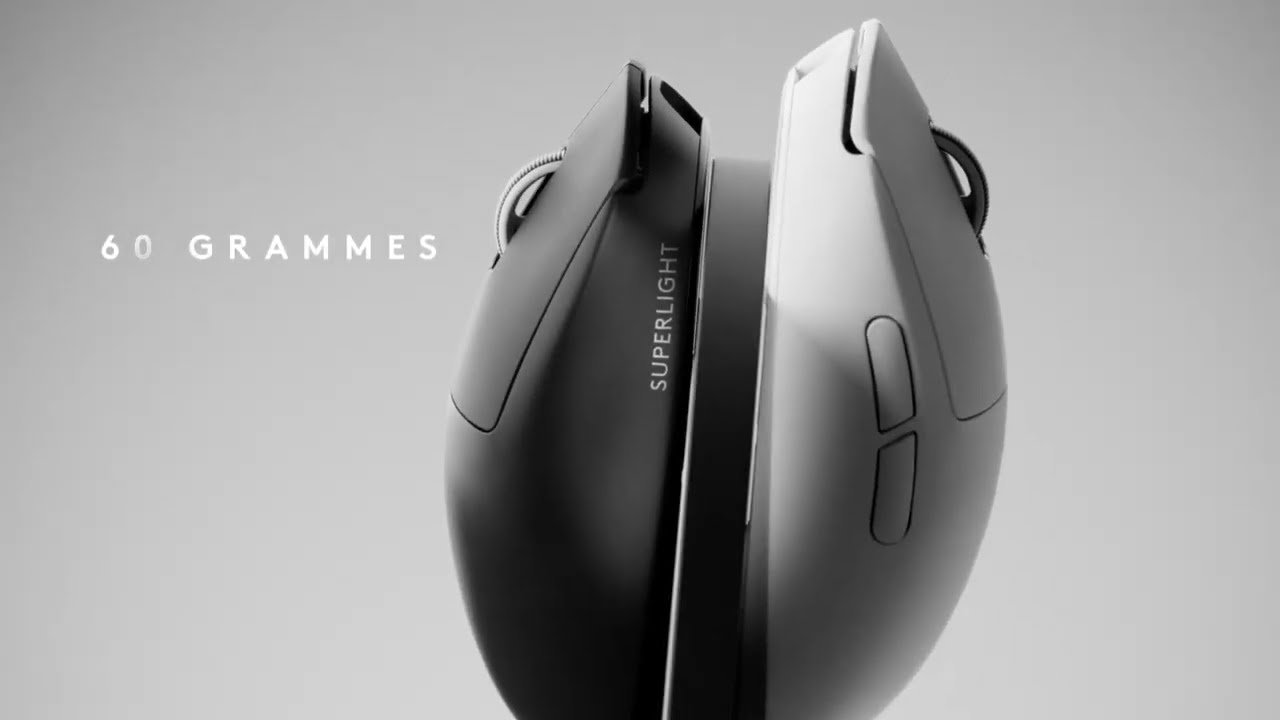 Logitech Souris de gaming Pro X Superlight 2 Lightspeed Blanc