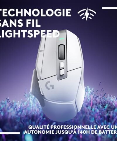 Logitech Souris de gaming G502 X Lightspeed Blanc 2