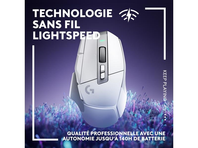 Logitech Souris de gaming G502 X Lightspeed Blanc 2