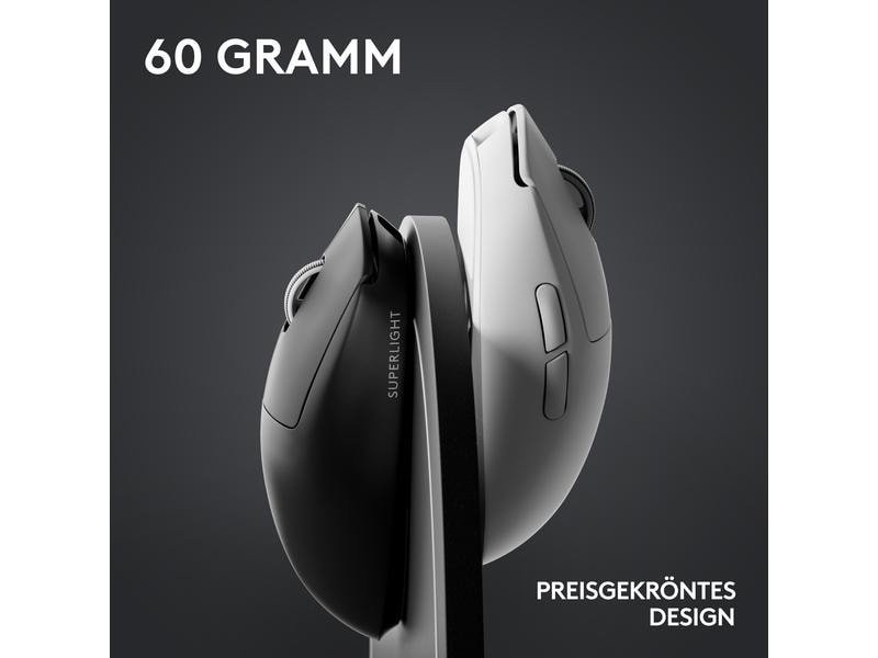 Logitech Gaming-Maus Pro X Superlight 2 Lightspeed Schwarz 8