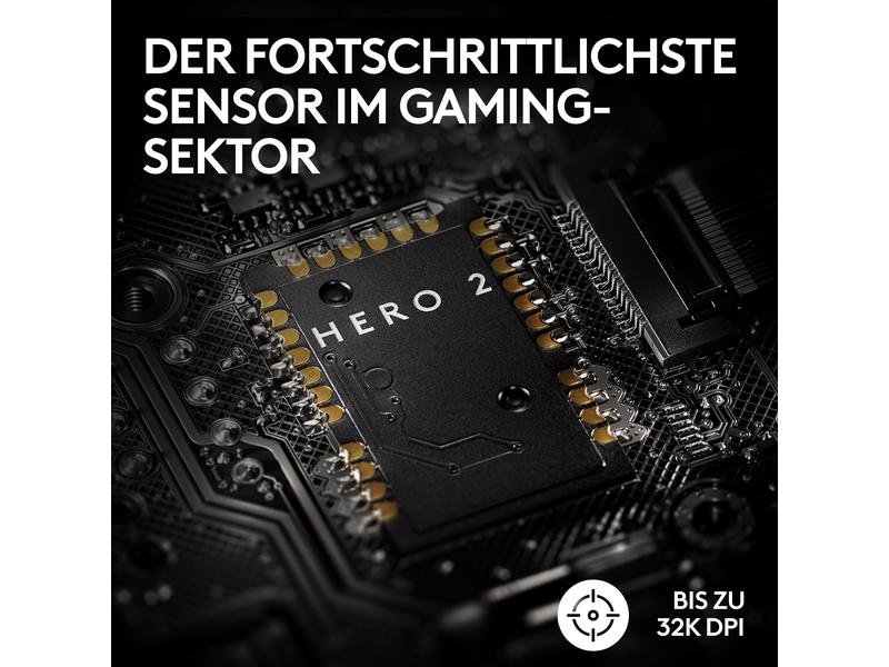 Logitech Gaming-Maus Pro X Superlight 2 Lightspeed Schwarz 4
