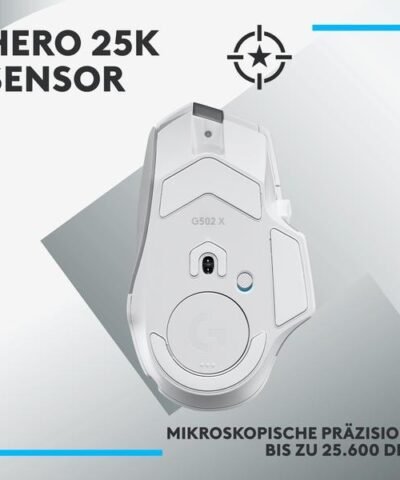Logitech Gaming-Maus G502 X Lightspeed Weiss 3