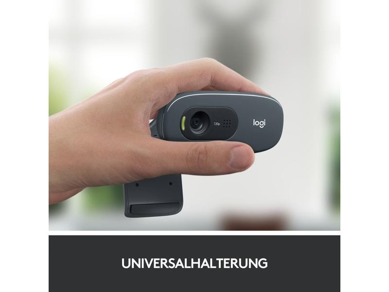 Logitech Webcam HD C270 HD 720p, Belichtungskorrektur 3