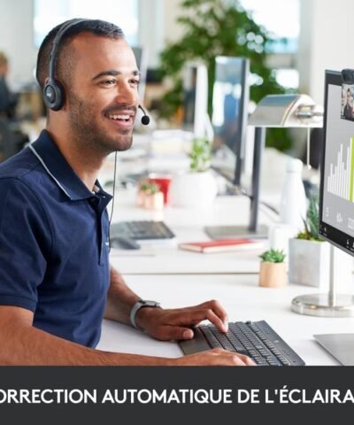 Logitech Webcam HD C270 HD 720p, correction de l&rsquo;exposition 3