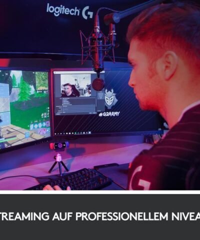 Logitech Webcam C922 Pro Stream , mit Stativ, Full-HD 1080p, USB 2