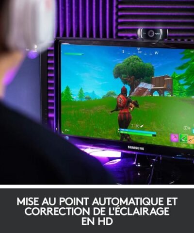 Logitech Webcam C922 Pro Stream , avec trépied, Full-HD 1080p, USB 3