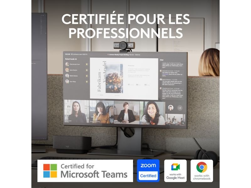 Logitech Webcam MX Brio 705 for Business 8