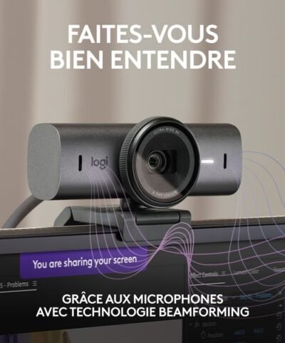 Logitech Webcam MX Brio 4K Graphite 3