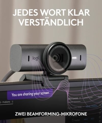 Logitech Webcam MX Brio 4K Graphite 3