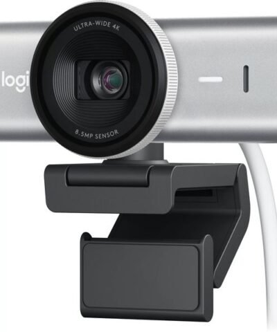 Logitech Webcam MX Brio 4K Pale Grey 10