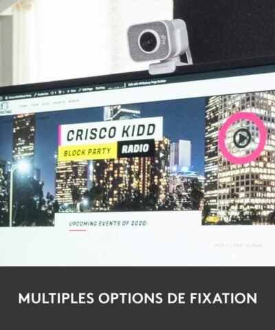 Logitech Webcam StreamCam Blanc 6