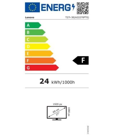 Lenovo Moniteur ThinkVision T27i-30 8