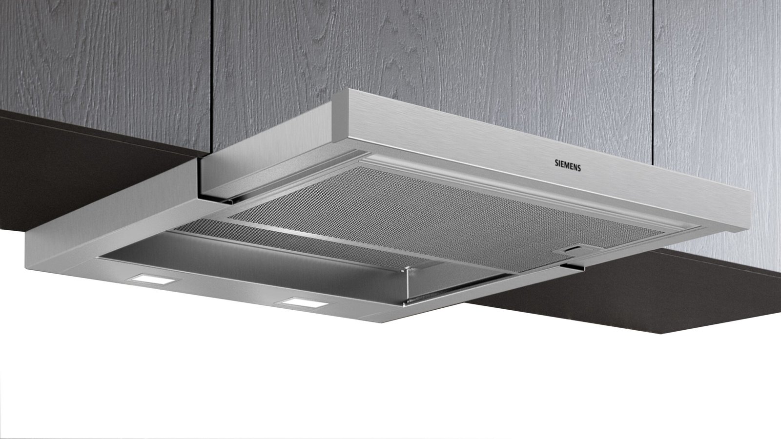 Dunstabzug teleskop-60 cm edelstahl LI67RA561C - Einbau - Siemens-iQ500
