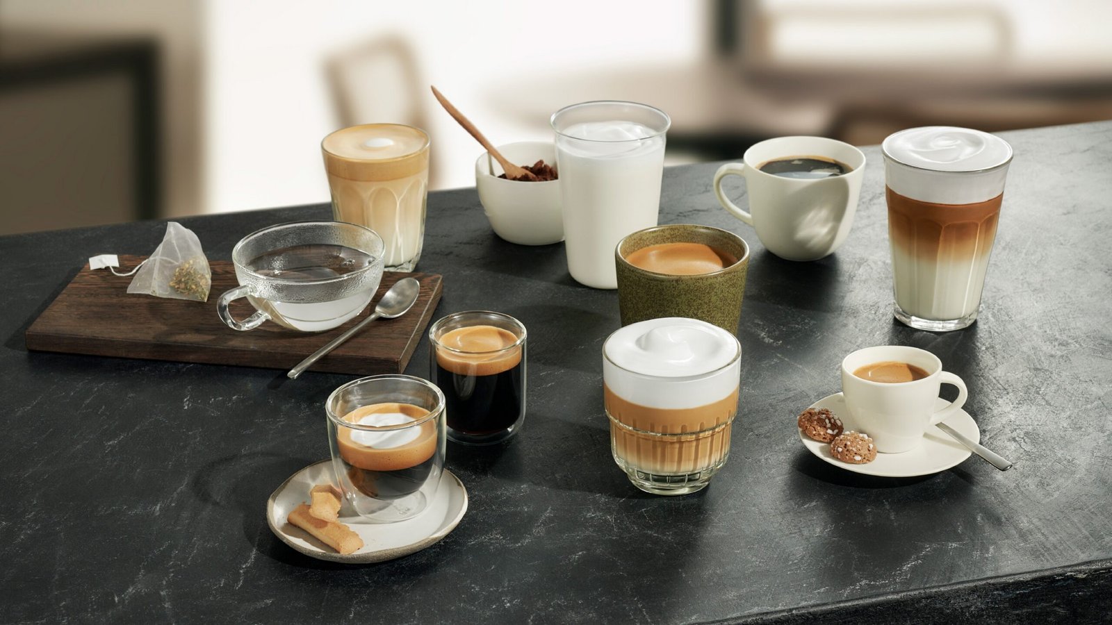 Kaffeevollautomat Siemens - edelstahl, Schwarz glänzend - TQ517D03 – Bild 8