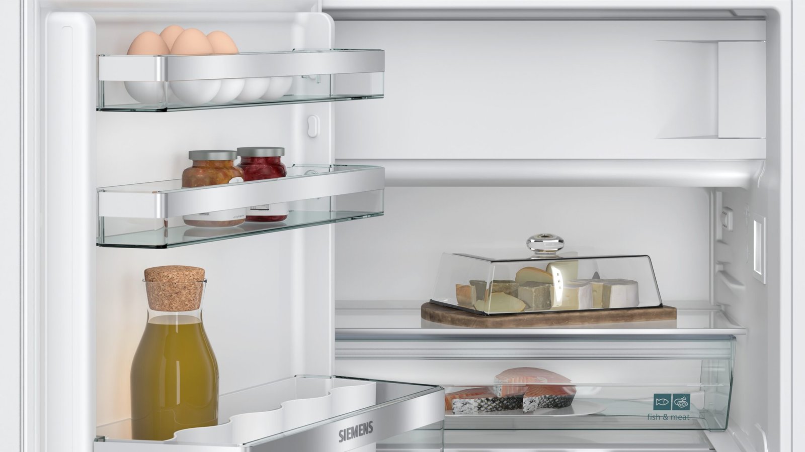 Réfrigérateur intégrable avec compartiment congélation sous plan - Siemens iQ500 - KU22LACD0H – Image 3
