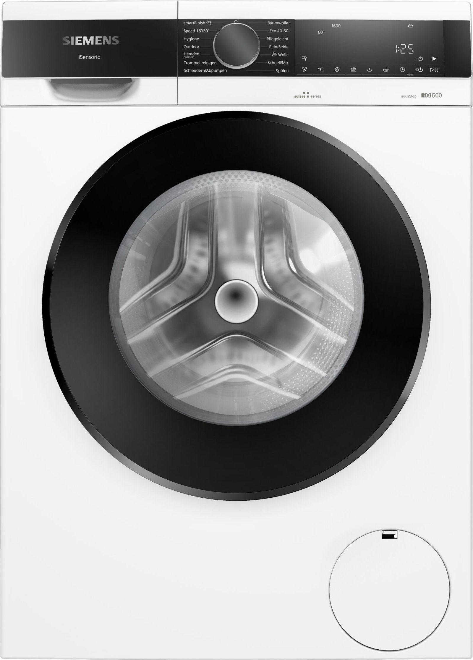Lave-linge chargement frontal 10 kg 1600 trs/min Pose libre Blanc - Siemens iQ500 WG56G2Z3CH