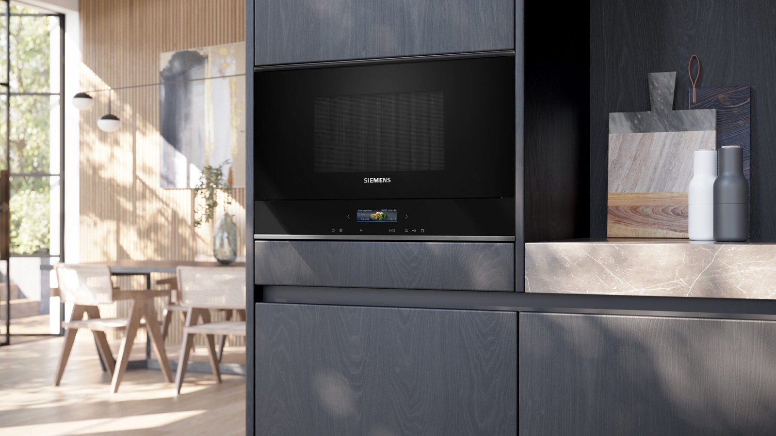 Micro-ondes encastrable Noir BE732L1B1C Siemens - iQ700 – Image 5