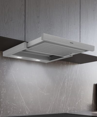 Alternative view of Hotte télescopique 60 cm Argent métallisé LI67RA531C - Encastrable - Siemens iQ300