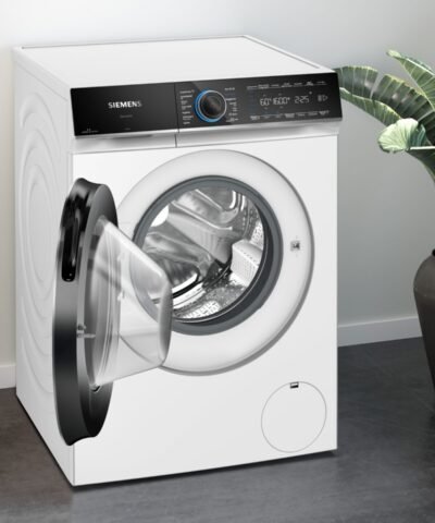Lave-linge chargement frontal 10 kg 1600 trs/min Pose libre Blanc - Siemens iQ700 WG56B2A5CH – Image 3