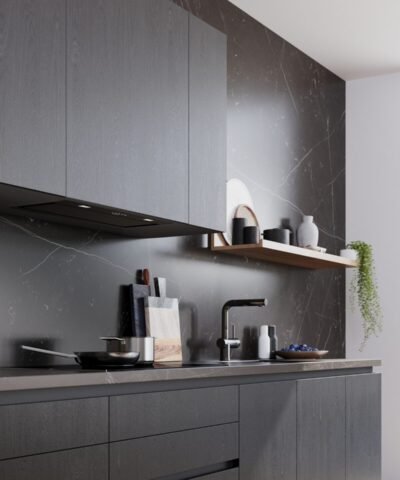 Alternative view of Module de ventilation 70 cm Noir LB77NAC60B - Encastrable - Siemens iQ500