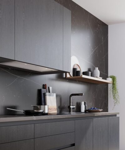 Alternative view of Module de ventilation 86 cm Acier inox LB87NAC50 - Encastrable - Siemens iQ500