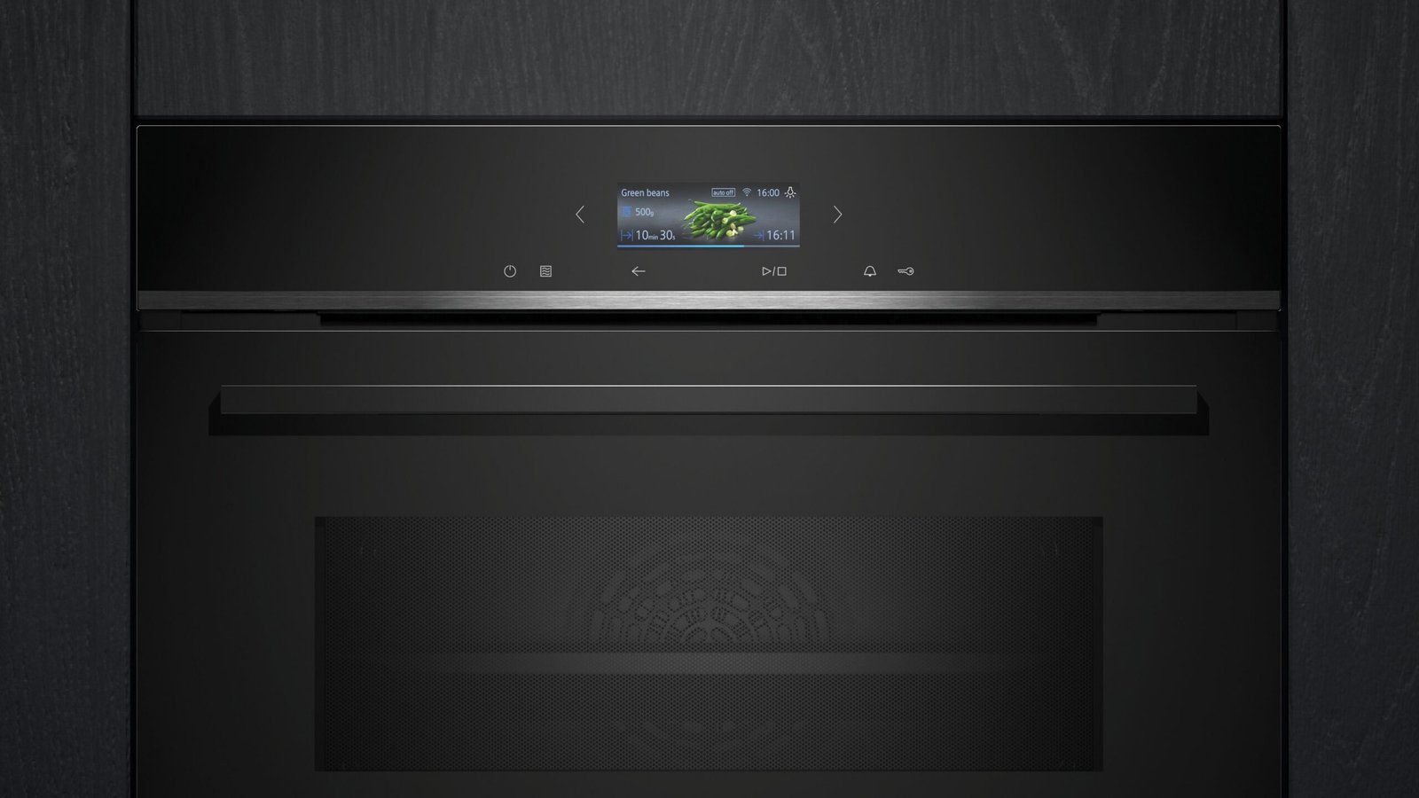 Einbau-Backofen mit Mikrowellenfunktion 60 x 45 cm Schwarz CM724G1B1 Siemens - iQ700 – Bild 2