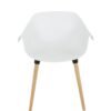 Fauteuil LUMA Blanc - (1500135) - GAUTIER OFFICE