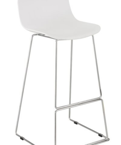 Hoher hocker FILO 2er-pack Weiß (1500132) - GAUTIER OFFICE