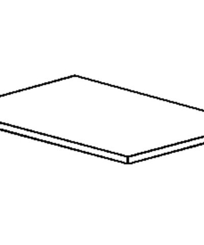 Alternative view of Top 42X60 - SUNDAY - 60x42 - chêne GAUTIER OFFICE