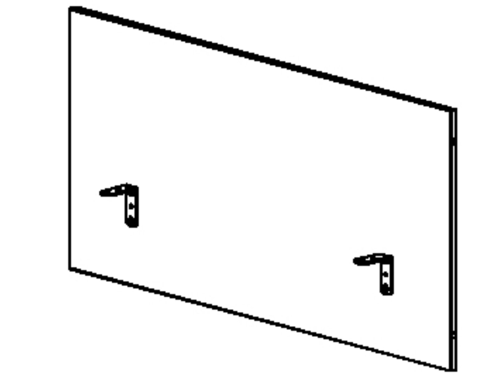 Bildschirm trennung Weiss - SUNDAY - 2x140 - Weiss-GAUTIER OFFICE – Bild 4