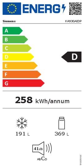 Réfrigérateur et congélateur Pose libre - Side-by-Side - Food Center 178.7 x 90.8 cm Acier brossé anti-traces - KA93GAIDP – Image 9