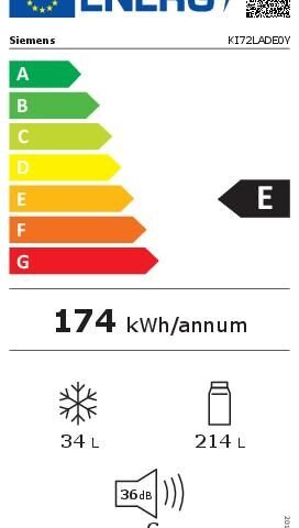 Alternative view of Kühlschrank integrierbar mit gefrierfach - Siemens-iQ500 - KI72LADE0Y