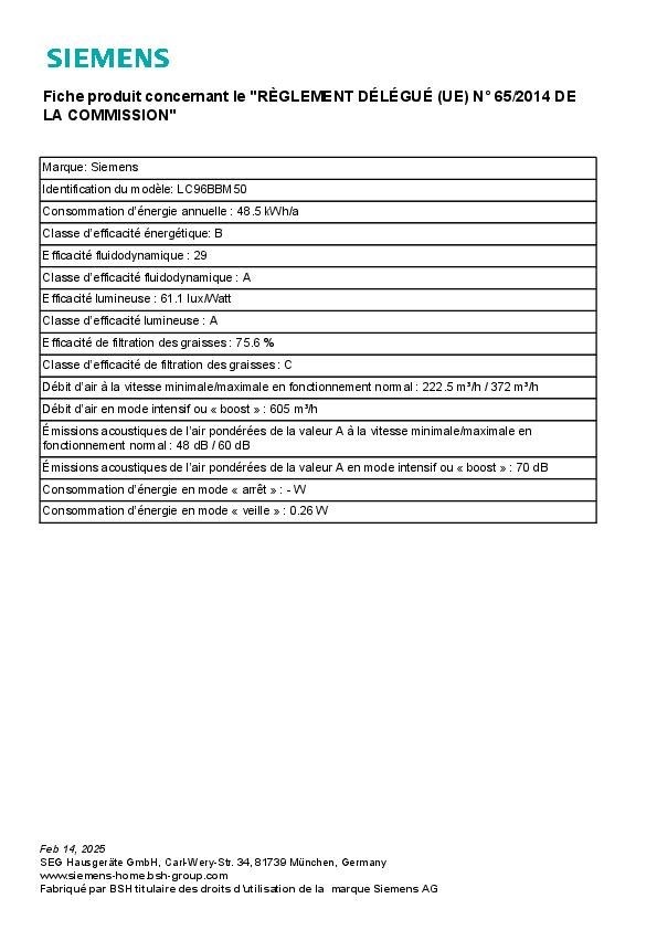 Wandhaube 90 cm edelstahl LC96BBM50 - Einbau - Siemens iQ300 – Bild 7